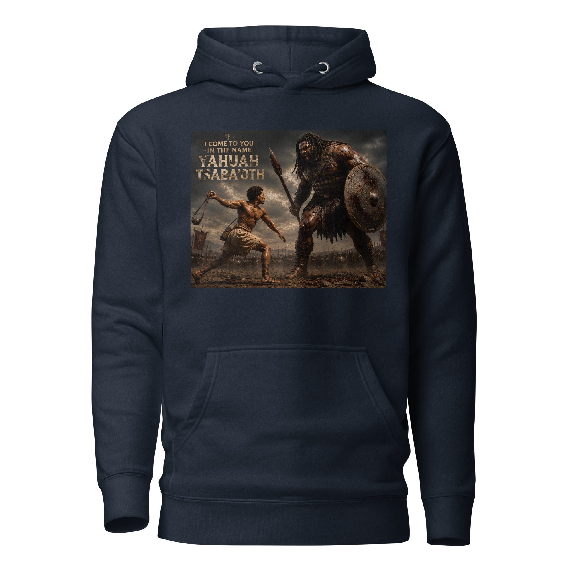 Dawid & Goliath Unisex Hoodie - Image 3