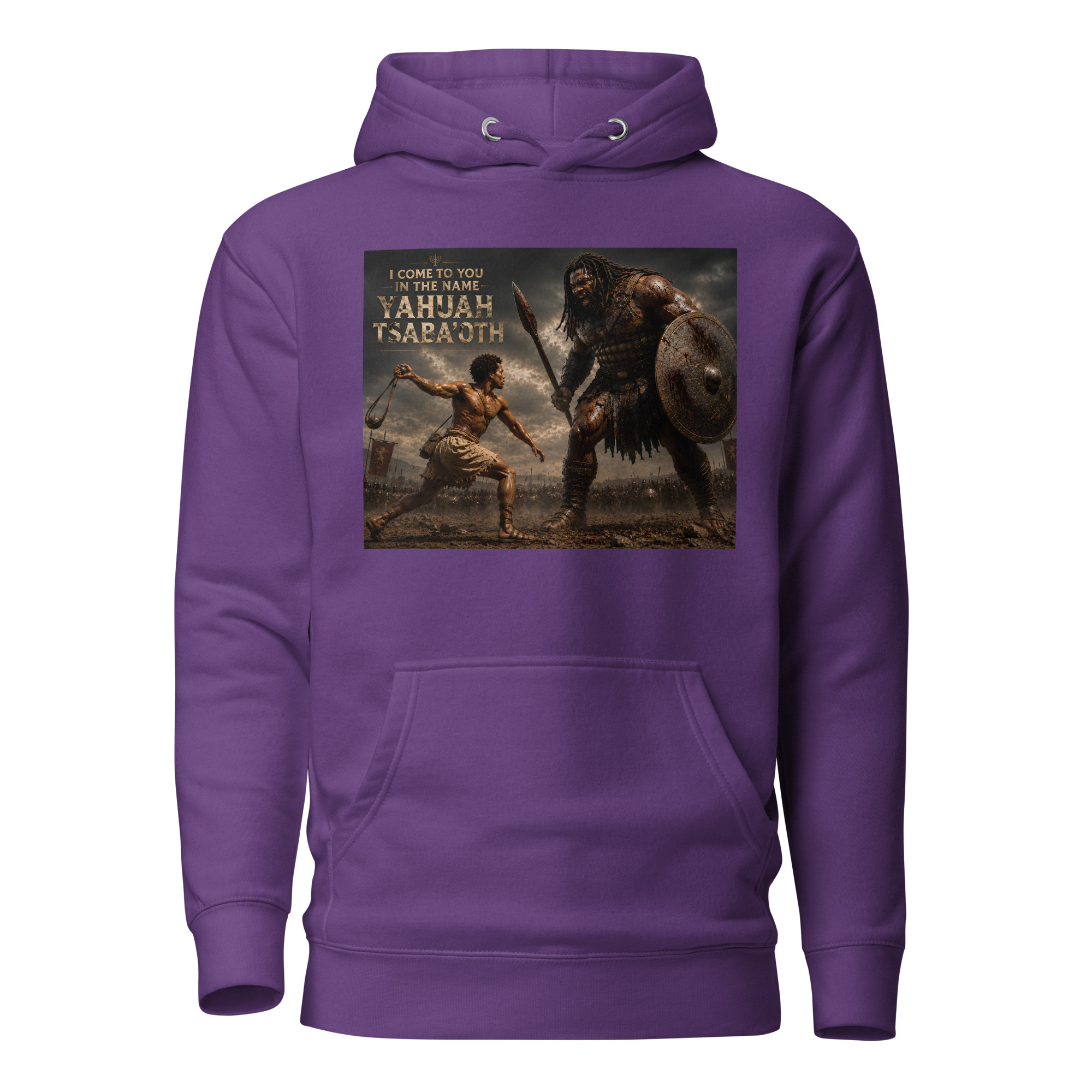 Dawid & Goliath Unisex Hoodie - Image 6