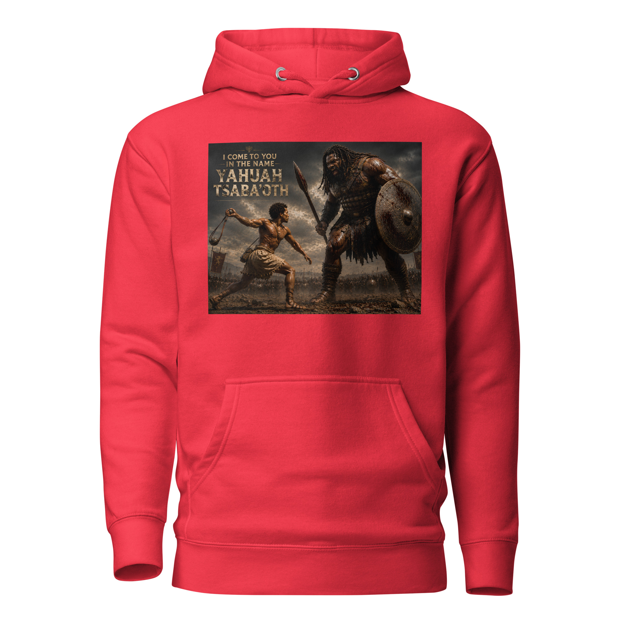 Dawid & Goliath Unisex Hoodie - Image 8