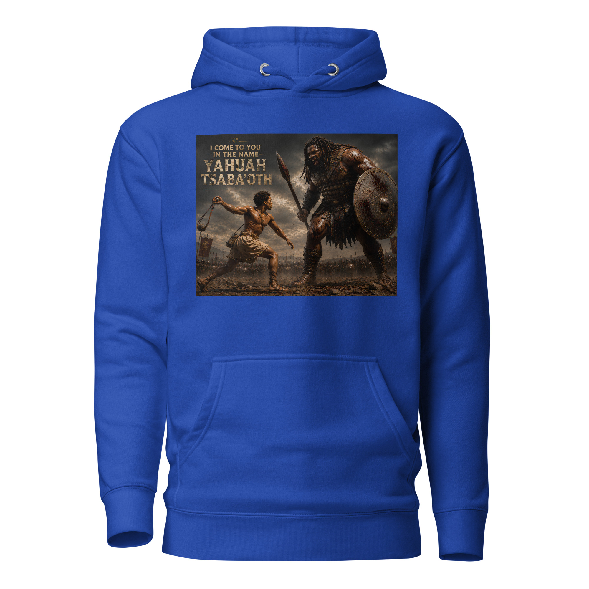 Dawid & Goliath Unisex Hoodie - Image 5